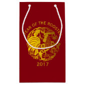  Zodiac 2017 Haan Jaar Kleine G Bag Klein Cadeauzakje (Achterkant)