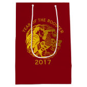  Zodiac 2017 Haan Jaar Medium G Bag Cadeauzakje (Achterkant)