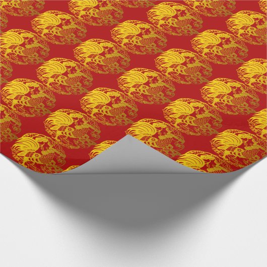  Zodiac 2017 Rooster Jaar W papier (Hoek)