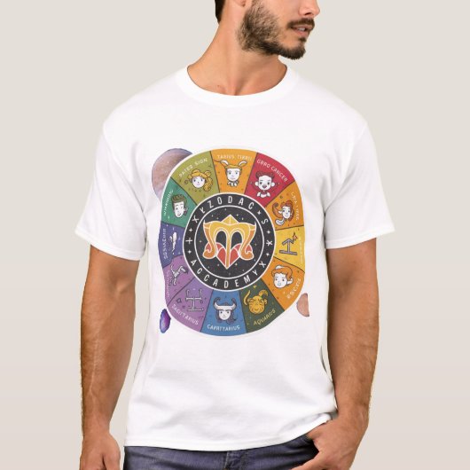 zodiac academy sticker t-shirt (Voorkant)