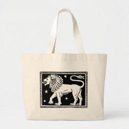  Zodiac Afbeelding LeoTotebag Grote Tote Bag