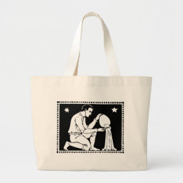  Zodiac Afbeelding Waterman Totebag Grote Tote Bag