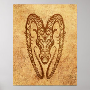 Zodiac  Aged Aries Poster