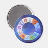 Zodiac Aqua Ring in de ruimte Magneet (Voorkant / Achterkant)