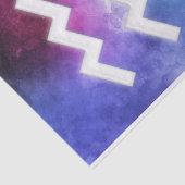 Zodiac: Aquarius Dates Tissuepapier (Detail)