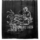 Zodiac Aquarius Douchegordijn (Voorkant)