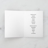 Zodiac: Aquarius is een multi-kleurenontwerp Kaart (Binnen)