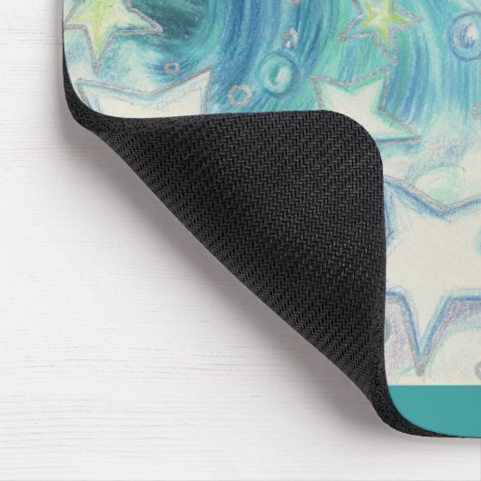 Zodiac Aquarius mousepad Muismat (Hoek)