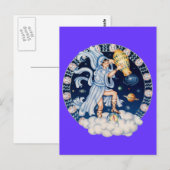 Zodiac Aquarius - Pas het aan! Briefkaart (Voorkant / Achterkant)