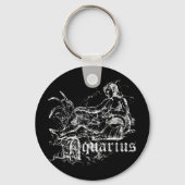 Zodiac Aquarius Sleutelhanger (Voorkant)