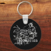 Zodiac Aquarius Sleutelhanger (Voorkant)