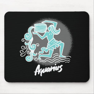 Zodiac Aquarius-symbool Muismat