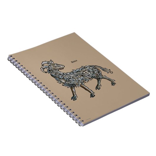 Zodiac: Aries 1482 Notitieboek (Rechterzijde)