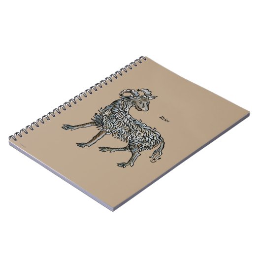Zodiac: Aries 1482 Notitieboek (Linkerzijde)