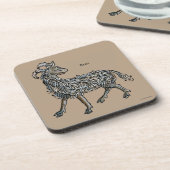 Zodiac: Aries 1482 Onderzetter (Linkerzijde)