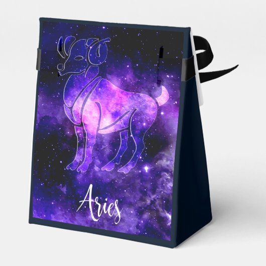 Zodiac: Aries Bedankdoosjes (Achterkant)