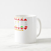 Zodiac Aries Birthday Gift bday beroemdheden Koffiemok (Voorkant rechts)