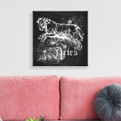 Zodiac  Aries Canvas Afdruk (Insitu (Woonkamer))
