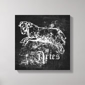 Zodiac  Aries Canvas Afdruk (Voorkant)