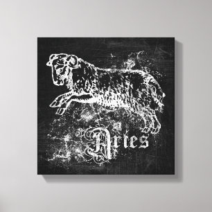 Zodiac Aries Canvas Afdruk