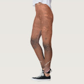 Zodiac Aries Celestial Planet Mars Typografie Leggings (Links)