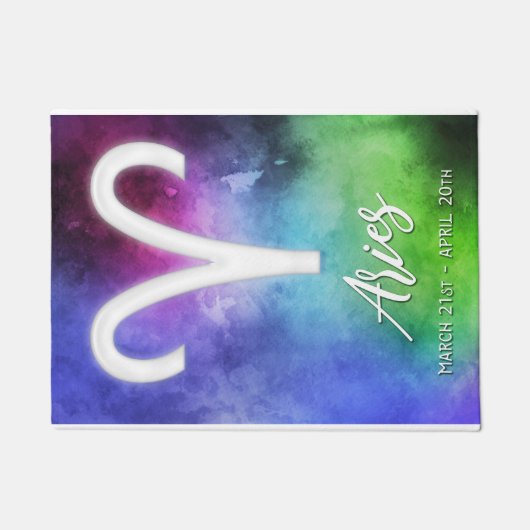 Zodiac: Aries Dates Deurmat (Voorkant)