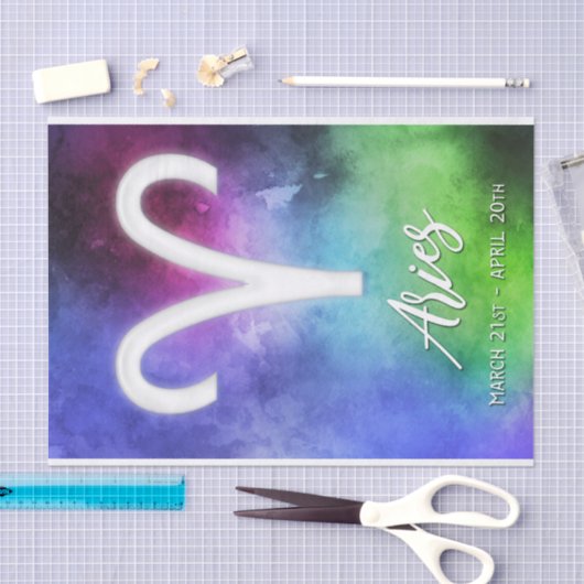 Zodiac: Aries Dates Tissuepapier (Craft)