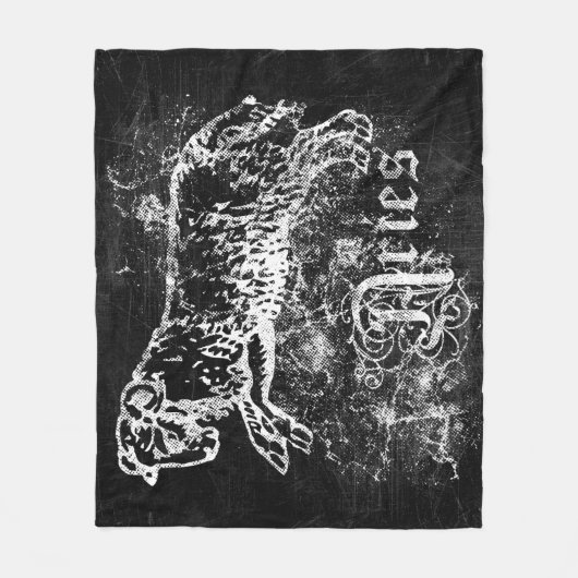 Zodiac  Aries Fleece Deken (Voorkant)