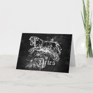 Zodiac Aries Kaart