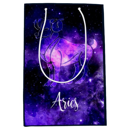 Zodiac: Aries Medium Cadeauzakje (Voorkant)