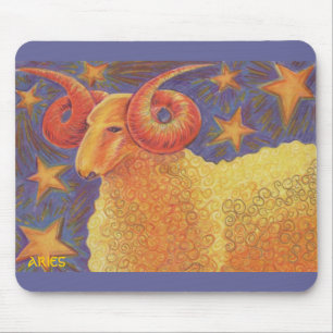Zodiac Aries mousepad Muismat