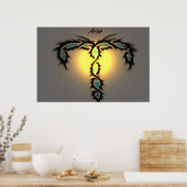 Zodiac Aries Poster (Keuken)