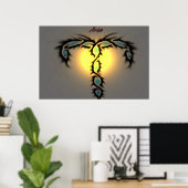 Zodiac Aries Poster (Thuiskantoor)