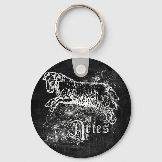 Zodiac  Aries Sleutelhanger (Voorkant)