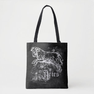 Zodiac Aries Tote Bag