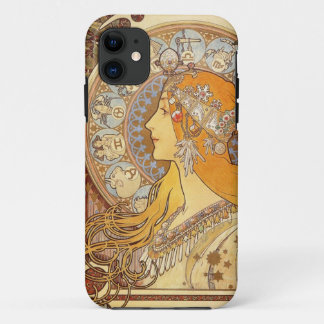 Zodiac Art Nouveau IPhone Case