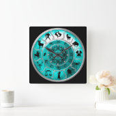 Zodiac ~ Astrological Signs ~ Horoscope ~ Vierkante Klok (Huis)