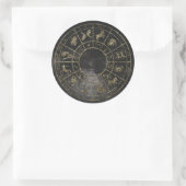 Zodiac astrologie gouden stickers (Tas)