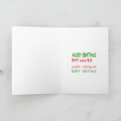 Zodiac Astrologie Symbool: Vrolijk Kerstfeest Feestdagen Kaart (Binnen)