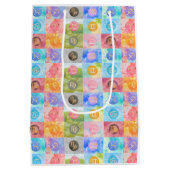 Zodiac astrologische tekenen Verjaardag Art Medium Cadeauzakje (Achterkant)