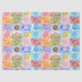 Zodiac astrologische tekenen Verjaardag Art Tissuepapier (Voorkant)