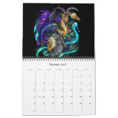 Zodiac Astrology Art Calendar Kalender (Jan 2027)