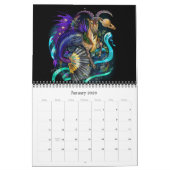 Zodiac Astrology Art Calendar Kalender (Jan 2026)