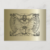 Zodiac Astrology Chart Briefkaart (Voorkant)