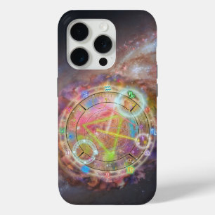 Zodiac Astrology Chart iPhone 15 Pro Case