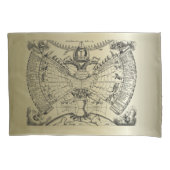Zodiac Astrology Chart Kussensloop (Voorkant)