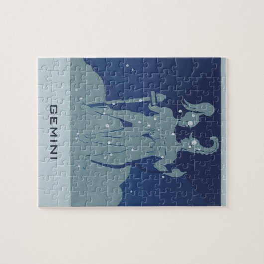  zodiac Astrology Gemini Twin Constellation Legpuzzel (Horizontaal)