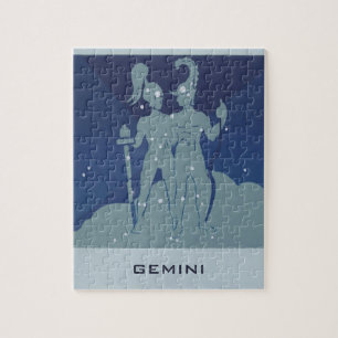  zodiac Astrology Gemini Twin Constellation Legpuzzel
