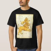 Zodiac, Astrology Leo Lion Constellation T-shirt (Voorkant)