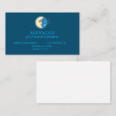 Zodiac Astrology Moon and Stars Visitekaartje (Voorkant / Achterkant)